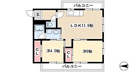 コーポやすり苑 3階