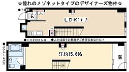 FLATS GAZERY 2階1LDKの間取り