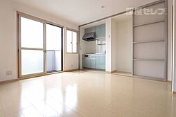 タウンコート二ツ橋 1階1LDKのリビング/ダイニング