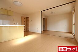 River East 北畑　B 2階2LDKのリビング/ダイニング