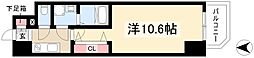 CRESTTAPP金山 1Kの間取図画像