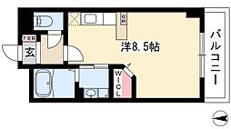 Park　Front　Nakamura 2階1Kの間取り