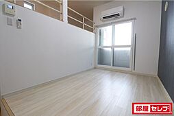 ボンヌール枇杷島 2階1Kのリビング/ダイニング