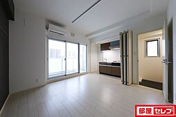 THE DOORS 8階ワンルームのリビング/ダイニング