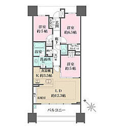 間取図画像 3LDK