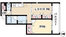 グランシャトゥ那古野 2階