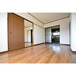 ユタカハイツB棟 2階3DKのリビング/ダイニング