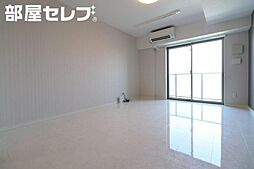 ロータス本陣通 7階1Kのリビング/ダイニング