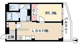 アルファ八田 3階