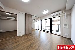 リニアゲートタワー名古屋 4階2LDKのリビング/ダイニング