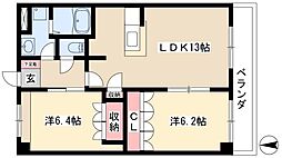 エルシャトー 2階/-