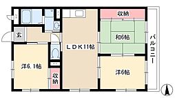 間取図画像 3LDK