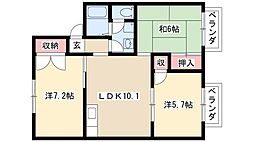 サティスフェール 2階