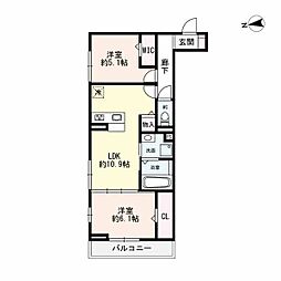 D-room名駅F棟 2階/-