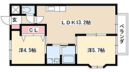 シャランフロイデ 2階