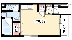 シャルム花池 2階/-