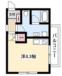 Pre cher八田 2階/-