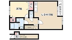 アンプルール リーブル ゴールドクレスト 2階