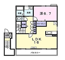 ノイプリティー 2階