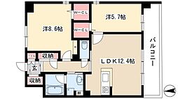 高畑T-2マンション 8階