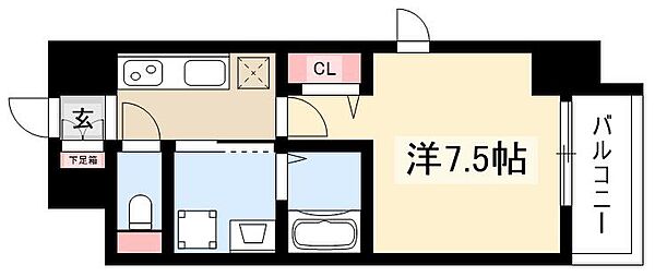 同じ建物の物件間取り写真 - ID:223030478797