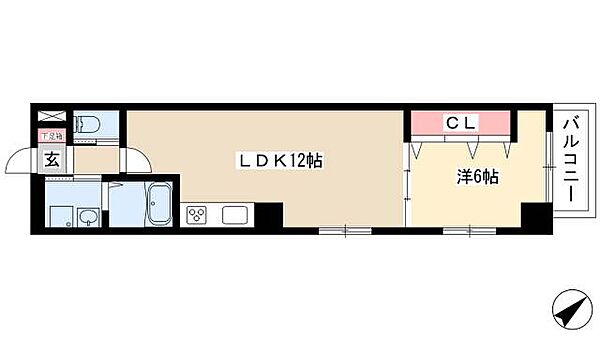 同じ建物の物件間取り写真 - ID:223031397832