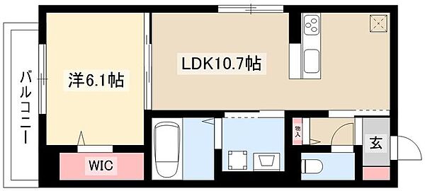 同じ建物の物件間取り写真 - ID:223031950699