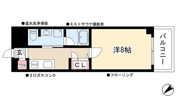 同じ建物の物件間取り写真 - ID:223032088922