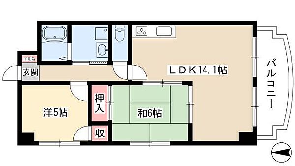 同じ建物の物件間取り写真 - ID:223032088522