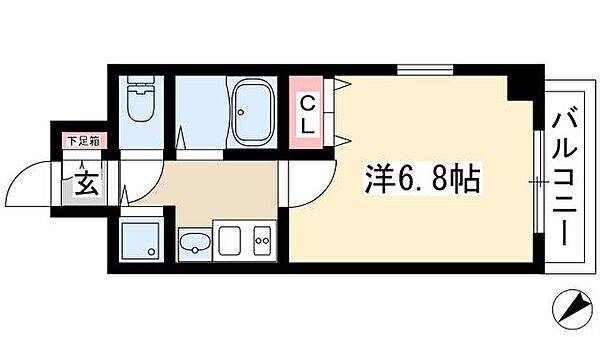 同じ建物の物件間取り写真 - ID:223032351192