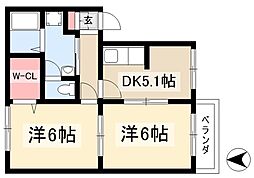 ハイホームサンタムール 2階