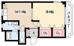 エルメゾン 2階/-