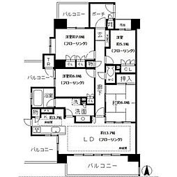 aLATO白壁東 6階/-