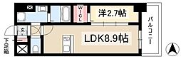 メイクスアート名駅南IV 7階1LDKの間取り