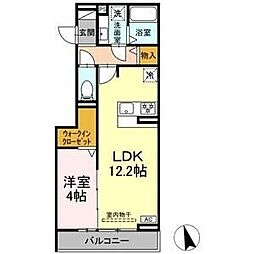 セレスティア長良　イースト 2階/-