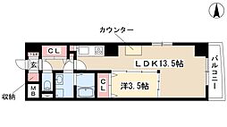 ライジング泉コートII 9階