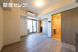 パークアクシス新栄 13階ワンルームのリビング/ダイニング