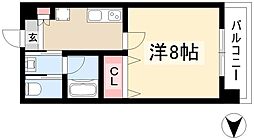 PrimalNagoyaFukiage 1Kの間取図画像