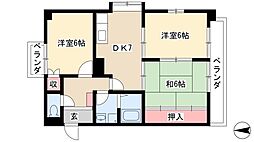 セントラルみのりハイツ 3階/-