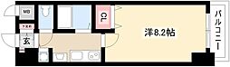 プレサンス名古屋駅前グランヴィル 1Kの間取図画像