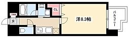 NORITAKERISE 1Kの間取図画像