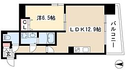 ラファサード 1LDKの間取図画像