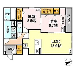 ルヴィータ広瀬 2階