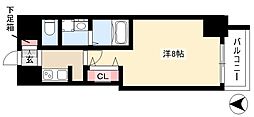 S-RESIDENCE庄内通North 1Kの間取図画像