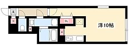 LUORE大曽根 ワンルームの間取図画像