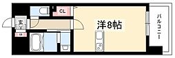 第16金山フクマルビル ワンルームの間取図画像