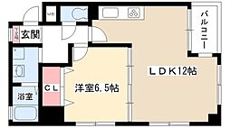 アーバンラックス今池 1LDKの間取図画像