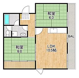メゾンヤマギワ 2階