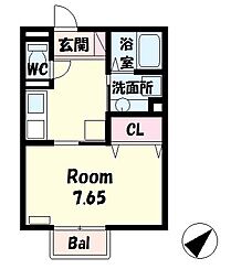 ボンセジュール　彩 2階