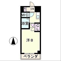 滋賀県草津市野路９丁目（賃貸マンション1K・6階・23.10㎡） その2